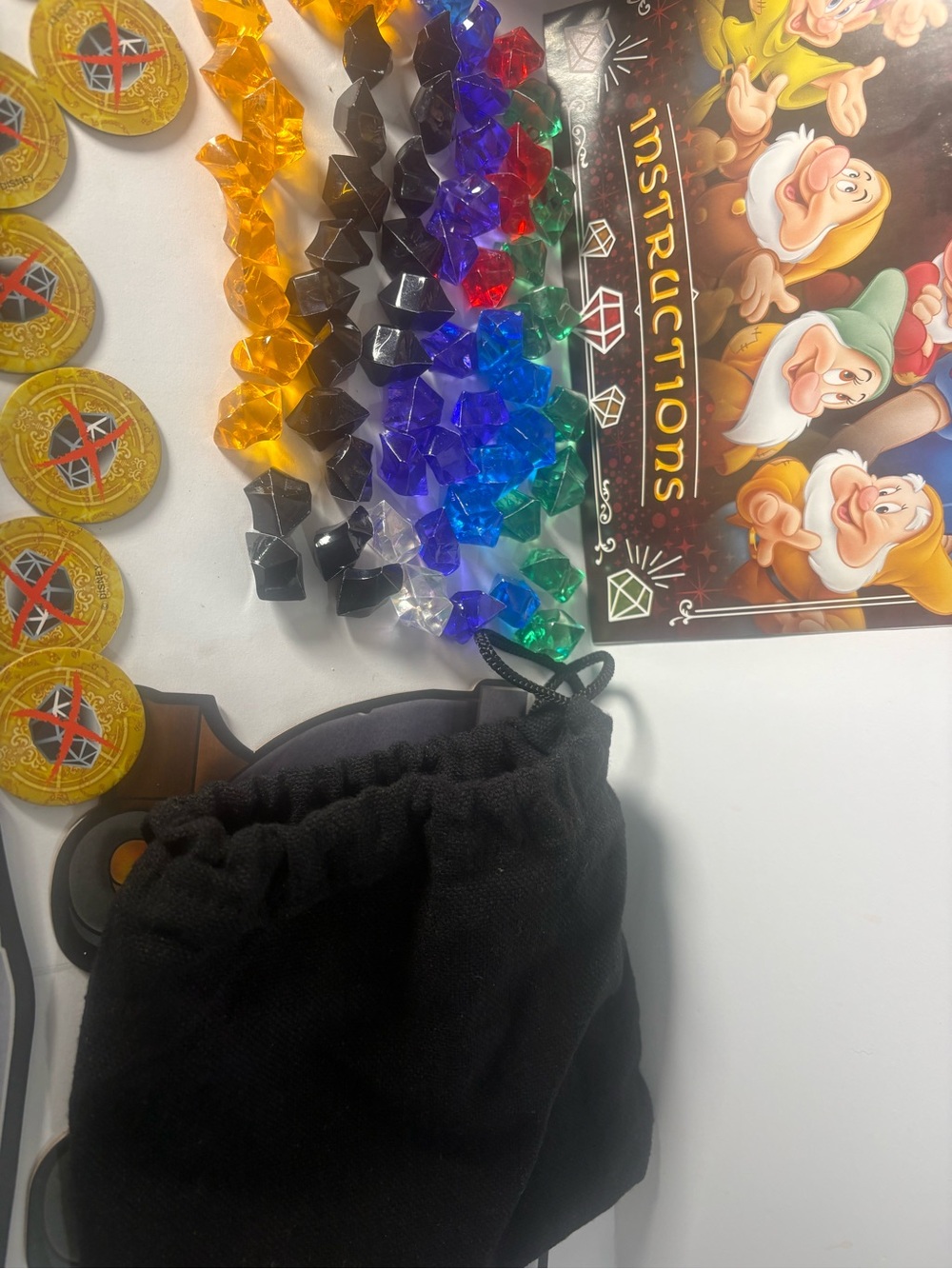 Disney Gemstone Mining Game with Multicolored Gem Tokens - complete - Picture 3 of 16